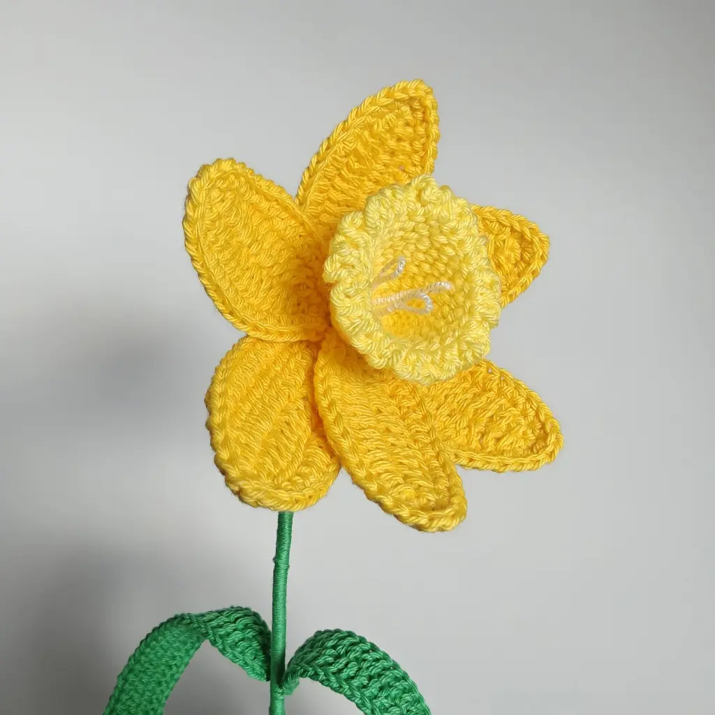 Fleur jonquille - jaune.webp